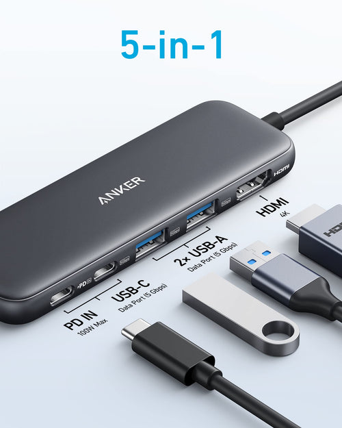 Anker 332 USB-C Hub (5-in-1) – product image 2