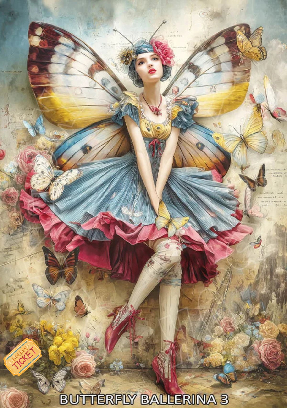 Dragonfly Crafts - Butterfly Ballerina 3