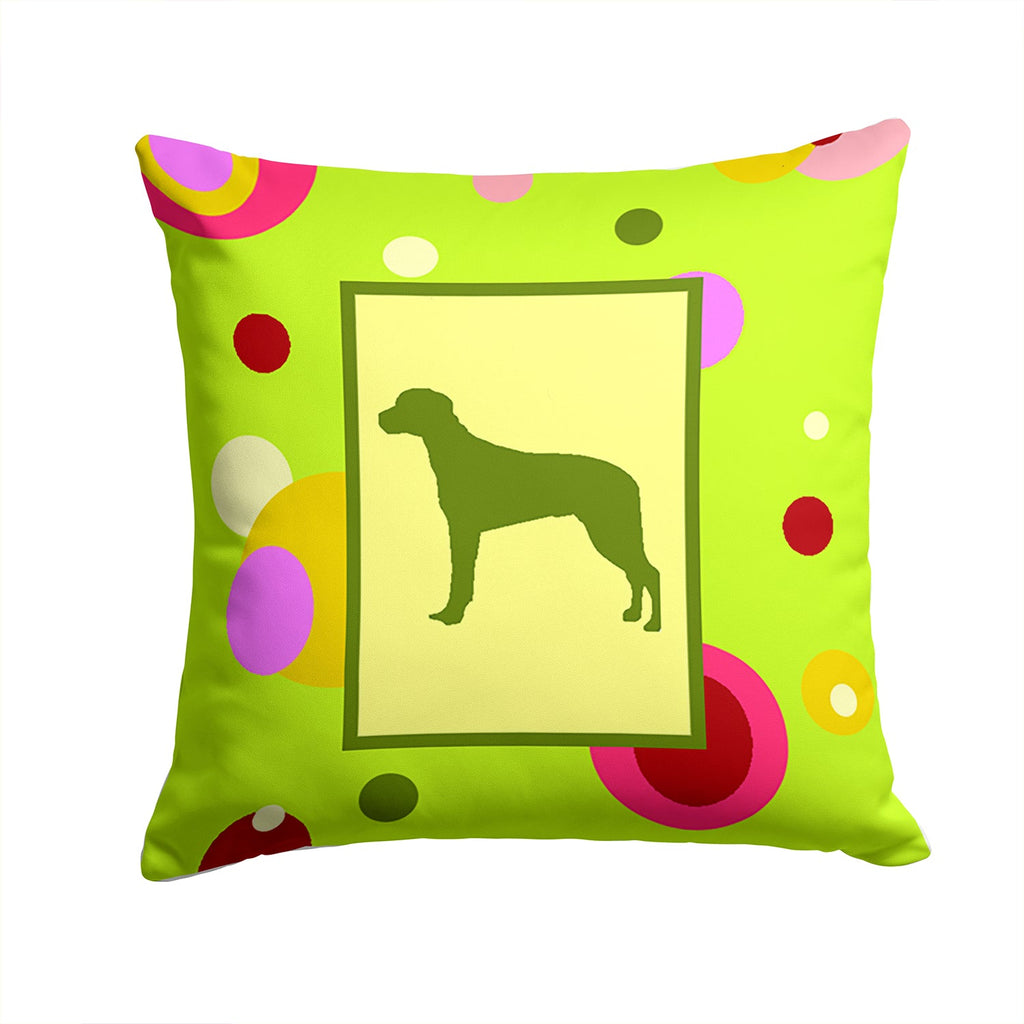 Rhodesian Ridgeback Decorative Throw Pillow 14x14 Indoor Outdoor Accent Cushion, Fabric Cover with Insert for Sofa, Bed, Porch & Living Room