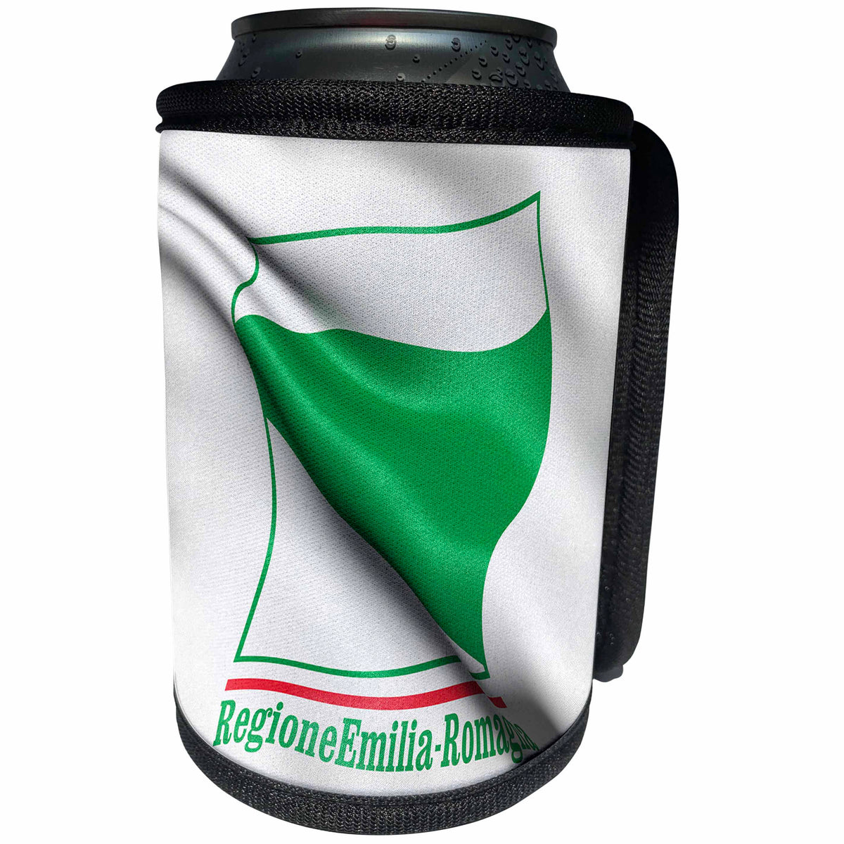3dRose Flag of Emilia-Romagna waving in the wind - Can Cooler Bottle Wrap (cc_341462)