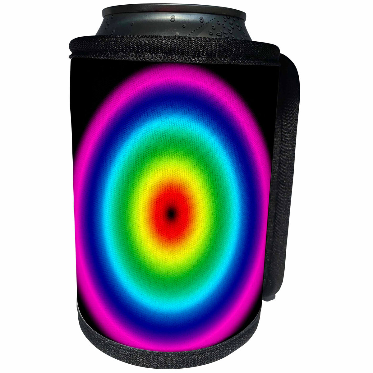 3dRose Image of Color Circle Texture - Can Cooler Bottle Wrap (cc_349081)
