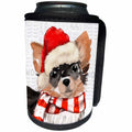 3dRose Doreen Erhardt Fleas NaviDOG Collection - Can Cooler Bottle Wrap (cc_349969)