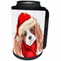 3dRose Doreen Erhardt Fleas NaviDOG Collection - Can Cooler Bottle Wrap (cc_349970)