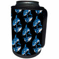 3dRose Tribal killer whale pattern for anyone who loves orcas. - Can Cooler Bottle Wrap (cc_350621)