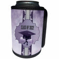3dRose Image of Class of 2022, Graduation Cap, Diploma, Tag,... - Can Cooler Bottle Wrap (cc_355147)