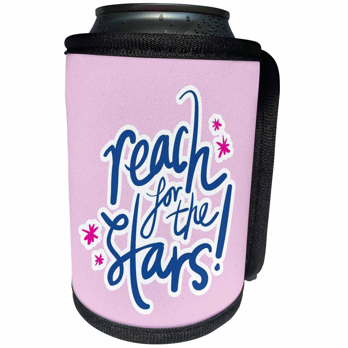 3dRose Simple Quotes for Self Motivation - Can Cooler Bottle Wrap (cc_358761)