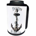 3dRose Florida beach vacation to Destin Florida. - Can Cooler Bottle Wrap (cc_359494)