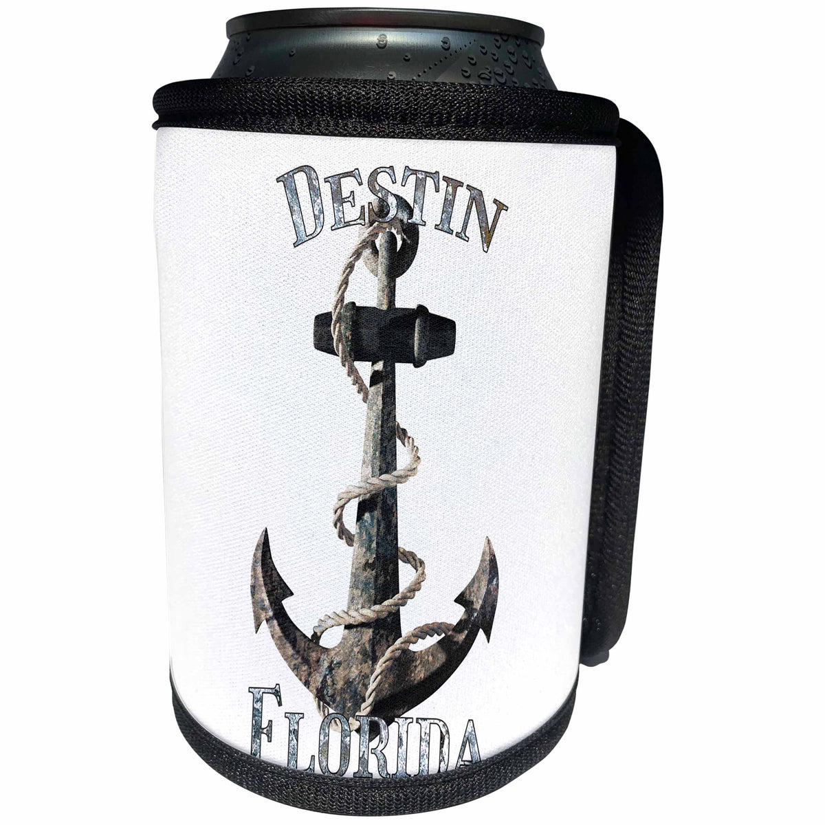 3dRose Florida beach vacation to Destin Florida. - Can Cooler Bottle Wrap (cc_359494)