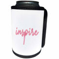 3dRose Simple Quotes for Self Motivation - Can Cooler Bottle Wrap (cc_360140)