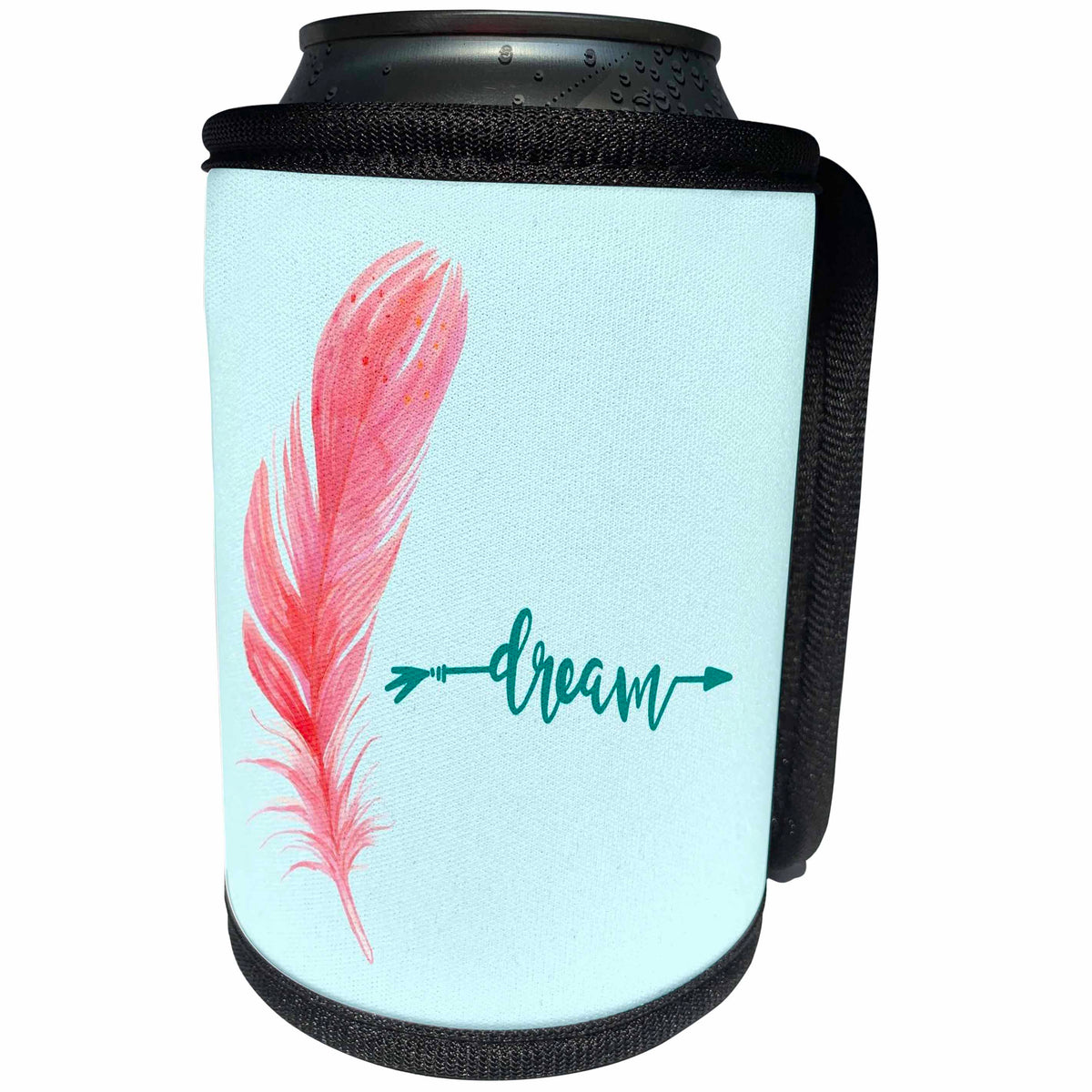 3dRose Simple Quotes for Self Motivation - Can Cooler Bottle Wrap (cc_360144)