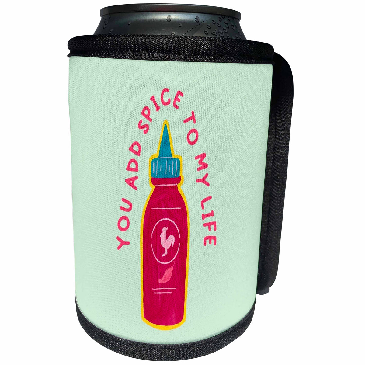 3dRose 3dRose-Funny quotes - Funny and Cute Love Quotes - Can Cooler Bottle Wrap (cc_360205)