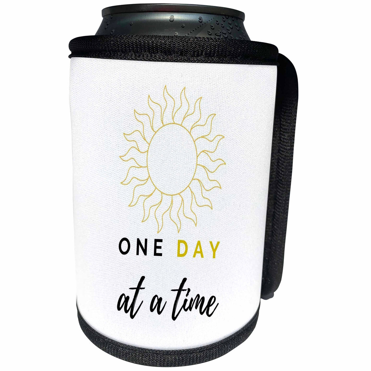 3dRose Simple Quotes for Self Motivation - Can Cooler Bottle Wrap (cc_360215)