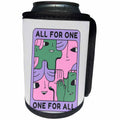 3dRose Cute and Creative Image for Bestfriends - Can Cooler Bottle Wrap (cc_360222)