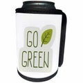 3dRose Go Green Save the Planet Campaign - Can Cooler Bottle Wrap (cc-360482)