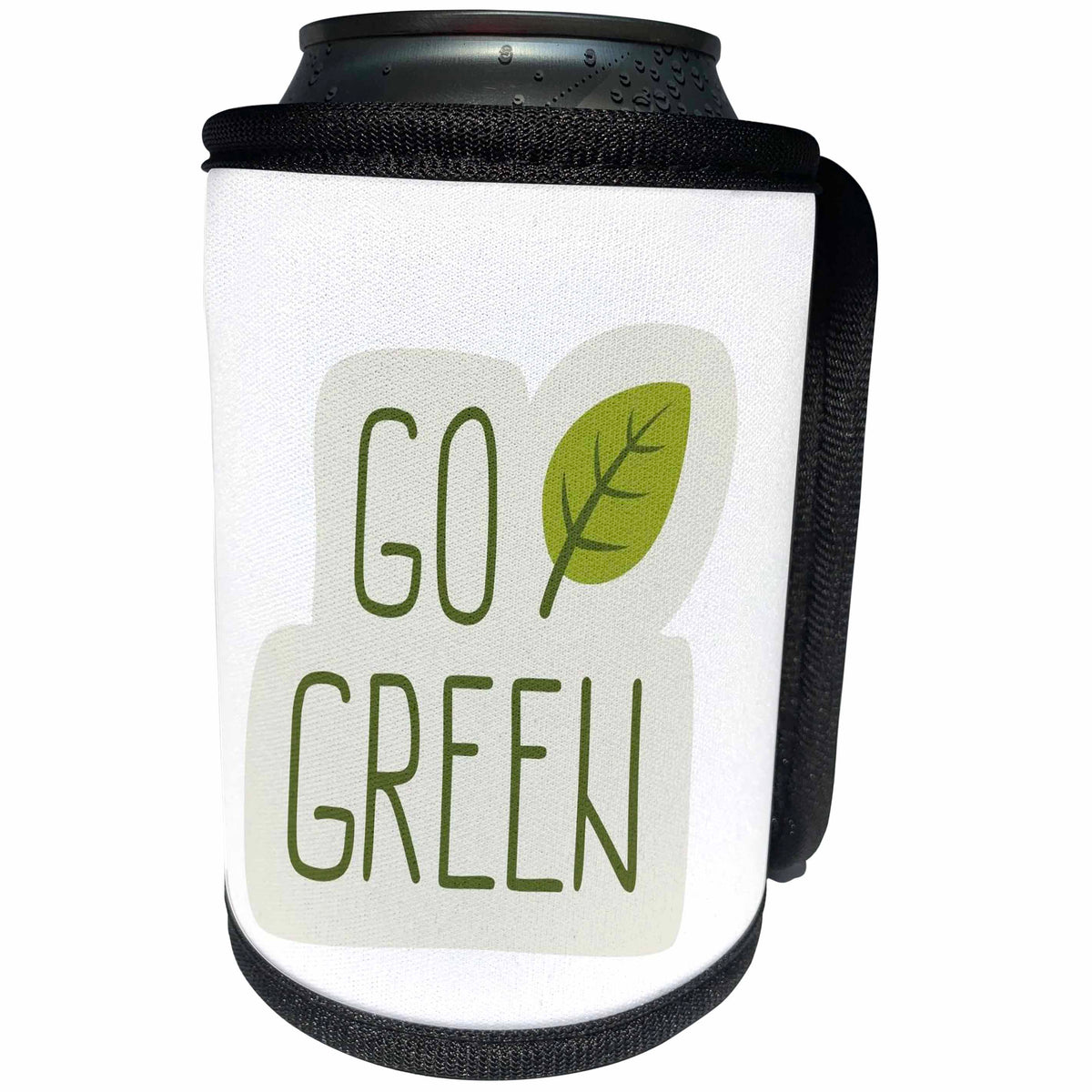 3dRose Go Green Save the Planet Campaign - Can Cooler Bottle Wrap (cc-360482)