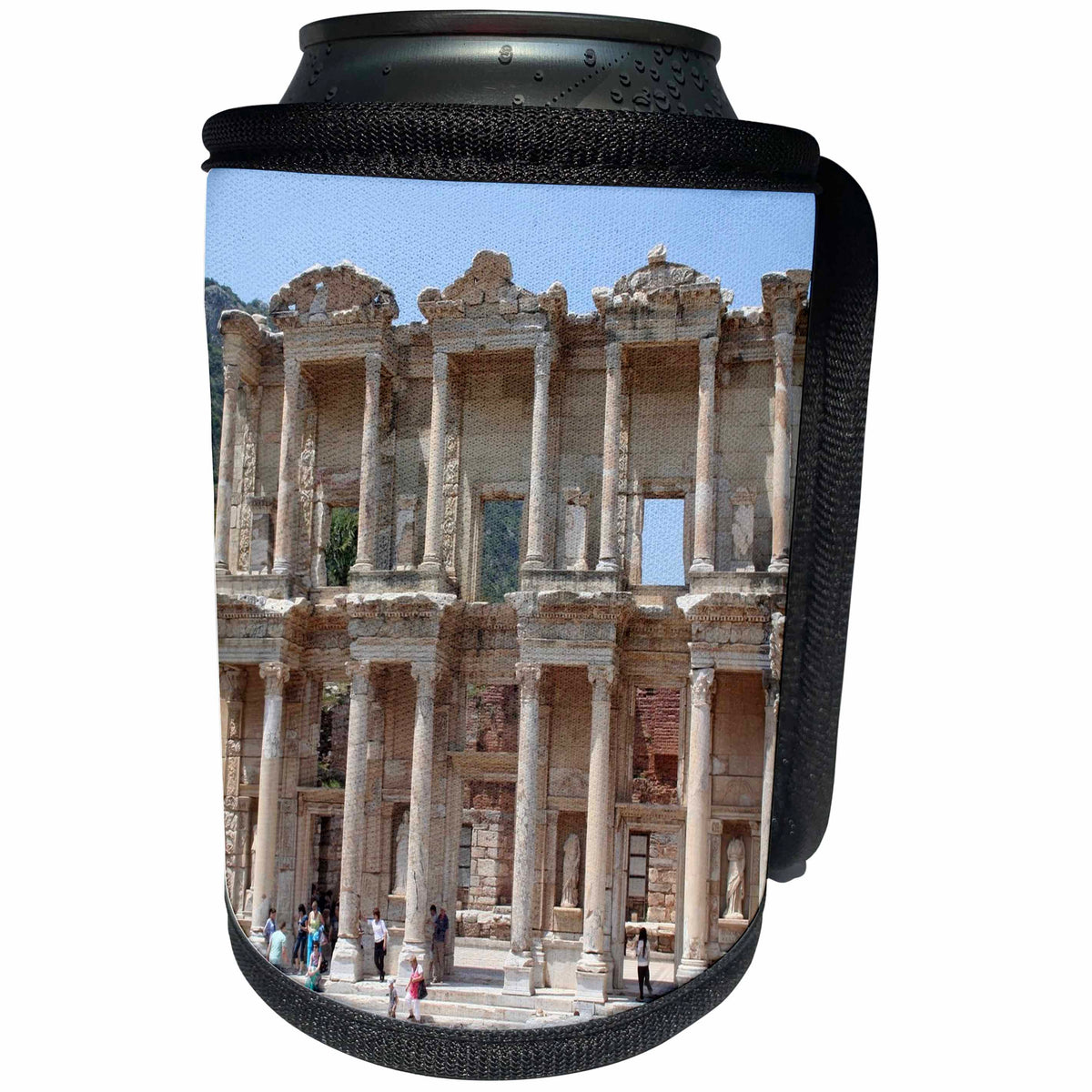 3dRose Ancient Ephesus Library Turkiye - Can Cooler Bottle Wrap (cc-360952)