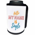3dRose 3dRose- Quotes for Single - Creative Quotes about Single - Can Cooler Bottle Wrap (cc-361176)