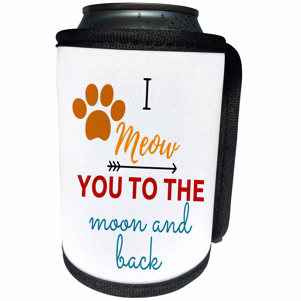 3dRose Cute and Creative Quotes for Cats - Can Cooler Bottle Wrap (cc-361177)