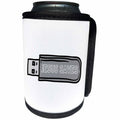 3dRose USB Flash Drive Jesus Saves - Can Cooler Bottle Wrap (cc-361596)