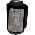 3dRose Mythical Horse Creature Ancient Statue Aphrodisias Cut... - Can Cooler Bottle Wrap (cc-361656)