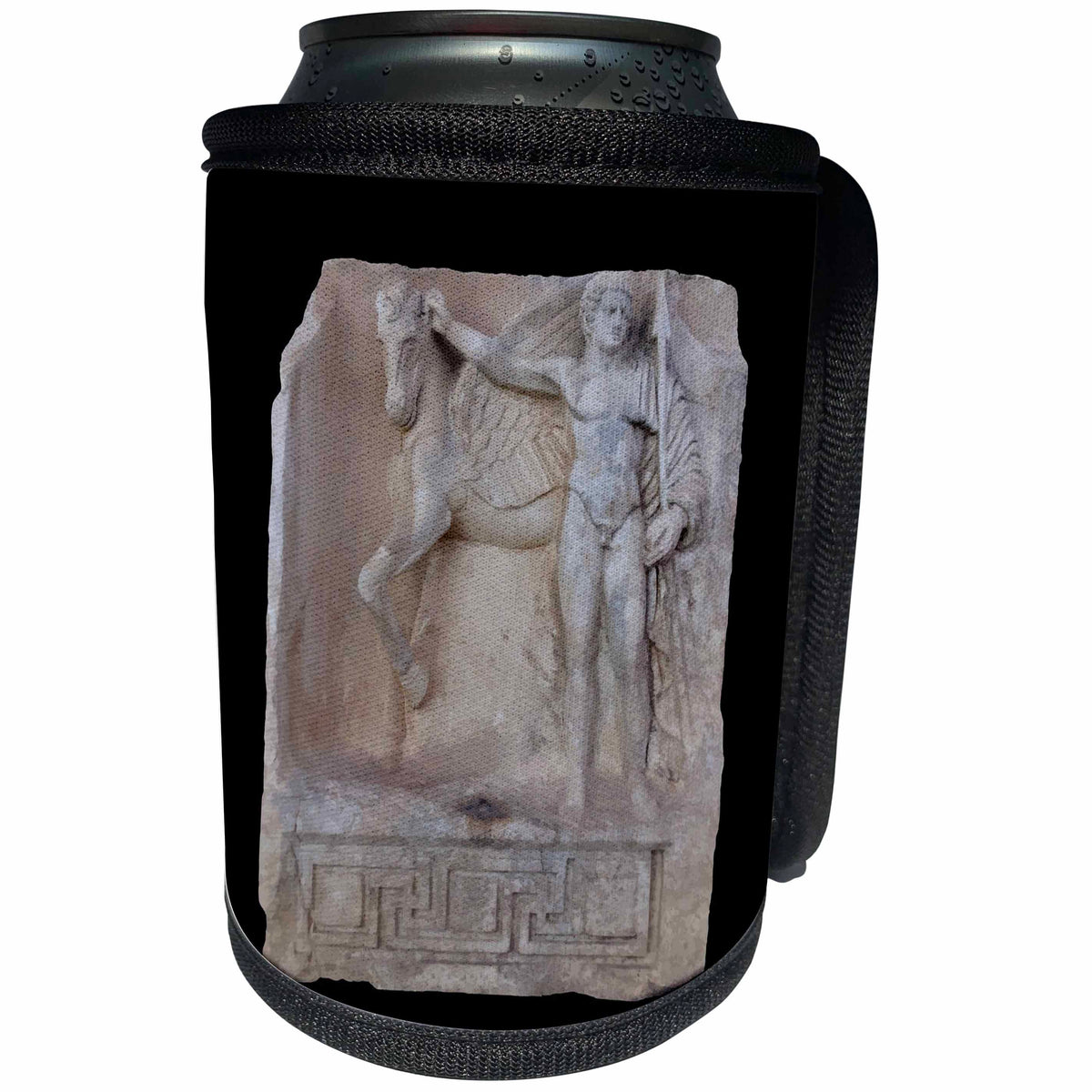 3dRose Mythical Horse Creature Ancient Statue Aphrodisias Cut... - Can Cooler Bottle Wrap (cc-361656)