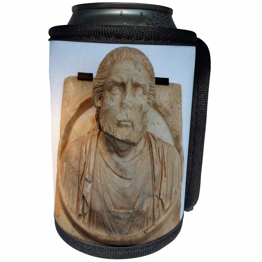 3dRose Shield Portrait, Philosopher At Aphrodisias - Can Cooler Bottle Wrap (cc-361659)