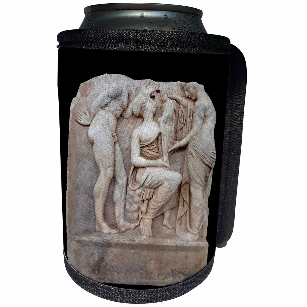 3dRose Deity and Dionysus Roman Sebasteion Relief Aphrodisias... - Can Cooler Bottle Wrap (cc-361685)