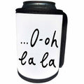 3dRose 3dRose - Rosette - Meme - Ooh La La - Can Cooler Bottle Wrap (cc-362636)