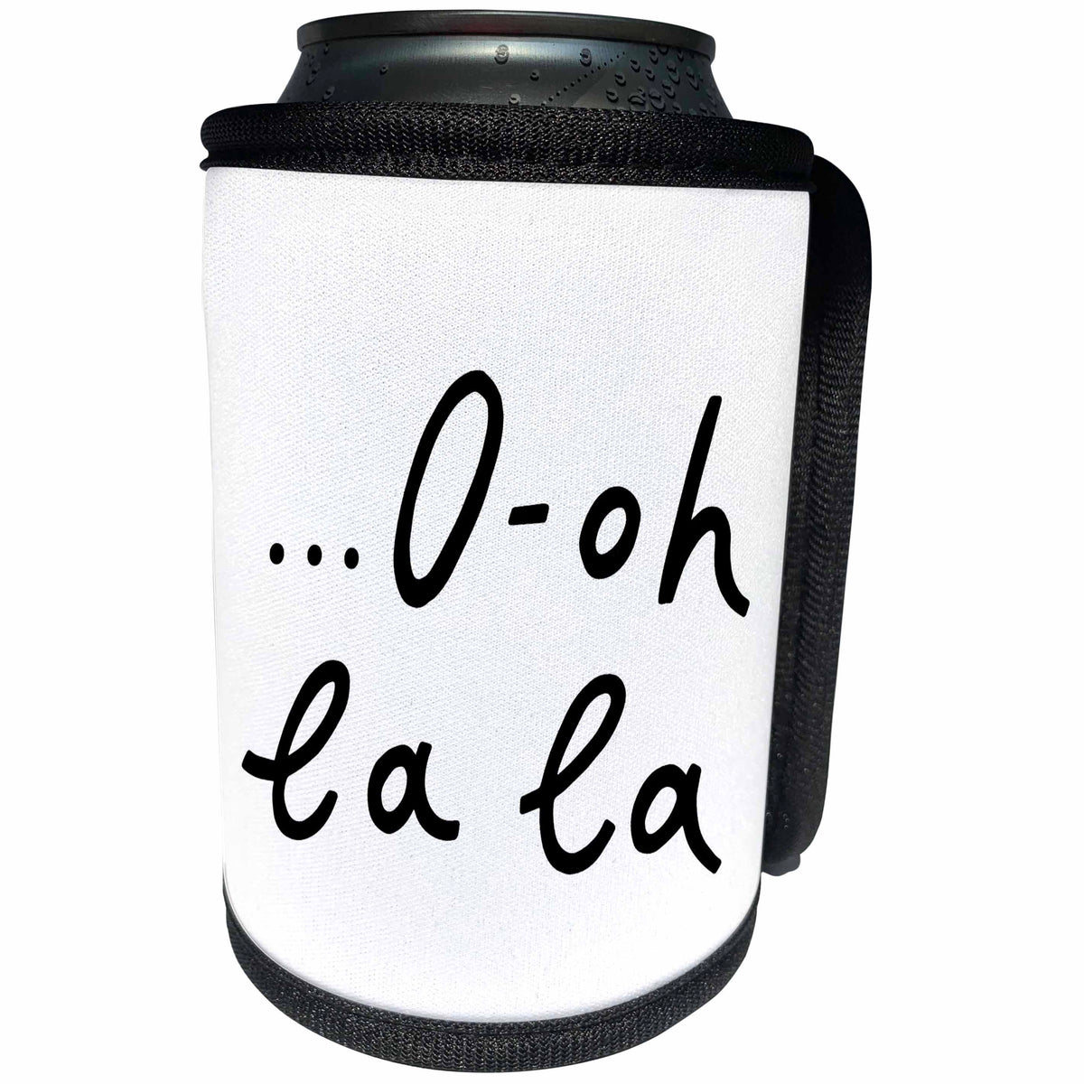 3dRose 3dRose - Rosette - Meme - Ooh La La - Can Cooler Bottle Wrap (cc-362636)