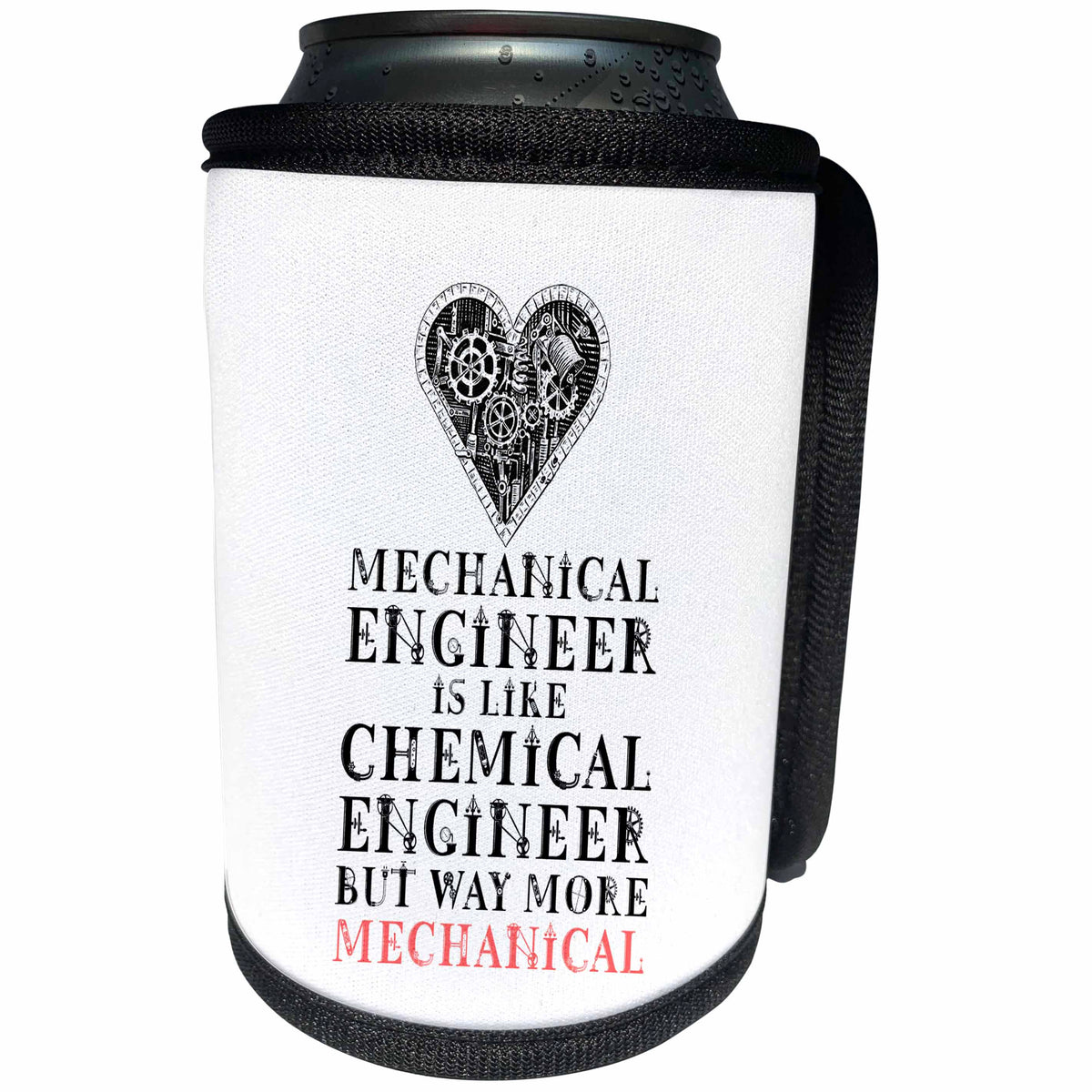 3dRose Mechanical Engineer - Biomedical Engineer Comparison... - Can Cooler Bottle Wrap (cc-363380)