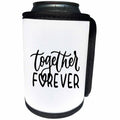 3dRose 3dRose - Rosette - Couple Gifts - Together Forever - Can Cooler Bottle Wrap (cc-363846)