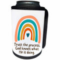 3dRose Trust The Process God Knows What He is Doing - Can Cooler Bottle Wrap (cc-363856)