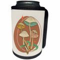 3dRose Unique and Creative Image of a Mushroom - Can Cooler Bottle Wrap (cc-363860)