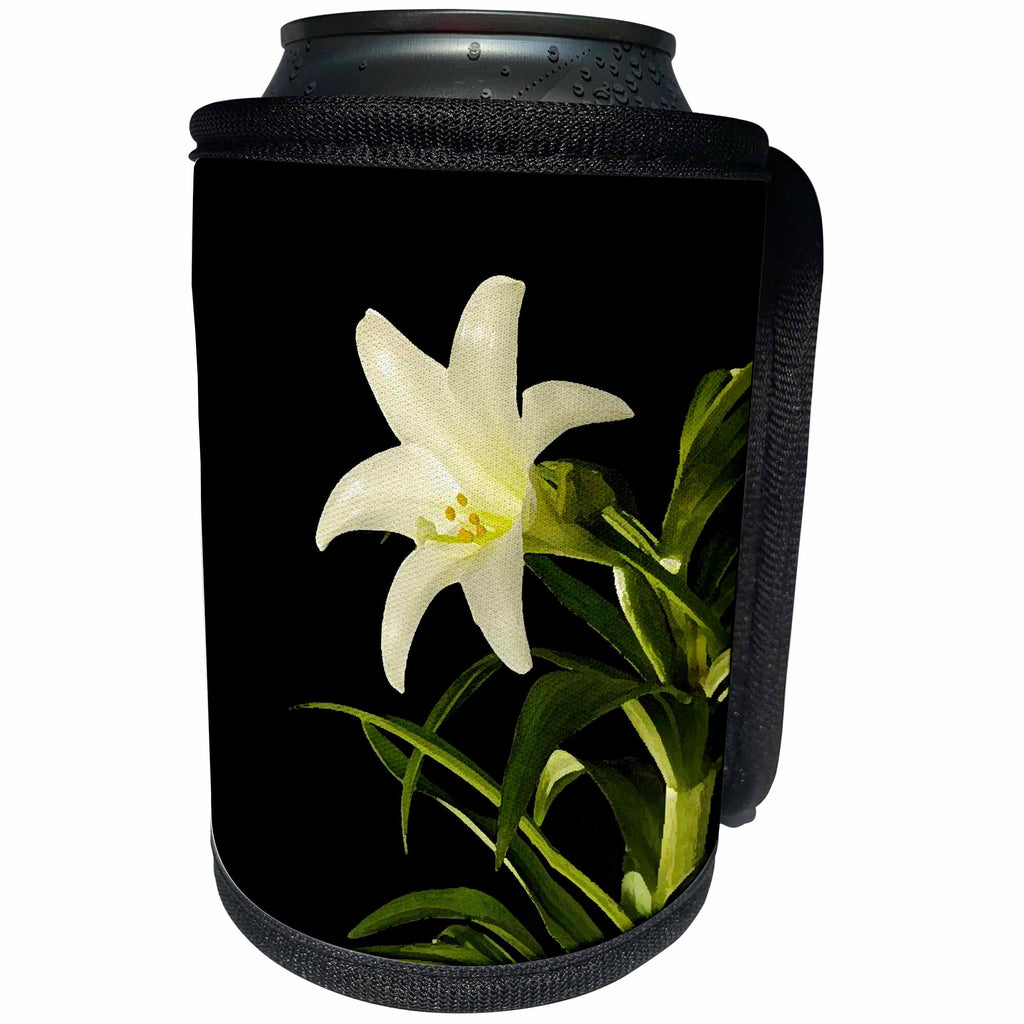3dRose Flowers - Lily - Can Cooler Bottle Wrap (cc_3645)