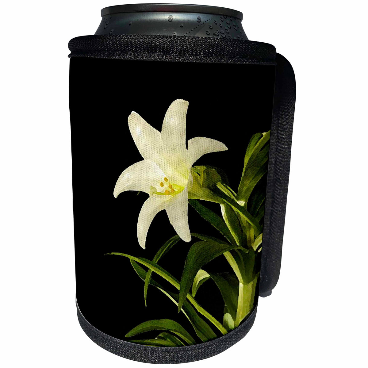 3dRose Flowers - Lily - Can Cooler Bottle Wrap (cc_3645)