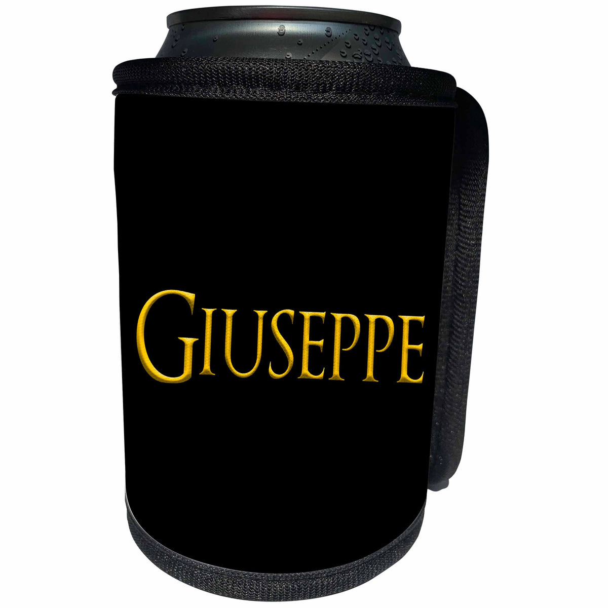 3dRose Giuseppe classic baby boy name in the USA. An elegant... - Can Cooler Bottle Wrap (cc-365145)