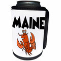 3dRose Funny Cool State of Maine with Lobster Relocation and... - Can Cooler Bottle Wrap (cc-365231)