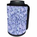 3dRose Squamous Scaly Pattern In Pale Blue - Can Cooler Bottle Wrap (cc-365829)