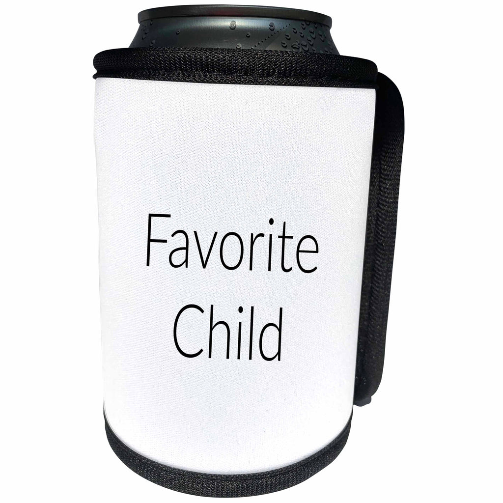 3dRose Child - Favorite child in text - Can Cooler Bottle Wrap (cc-366158)