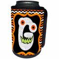 3dRose Halloween Mummy And Eyes Monogram Initial G - Can Cooler Bottle Wrap (cc-369309)