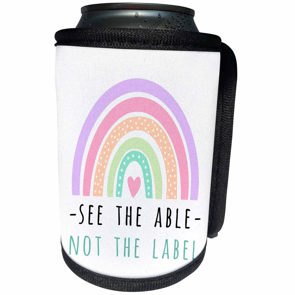 3dRose See the Able Not the Label Special Education Autistic... - Can Cooler Bottle Wrap (cc-369701)
