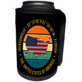 3dRose Jacksonville, Florida, Geographic Coordinates, USA Map,... - Can Cooler Bottle Wrap (cc-370082)