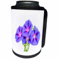 3dRose A Glorious Morning Ipomoea Vector Cut Out - Can Cooler Bottle Wrap (cc-371033)