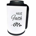 3dRose Have Faith Bible Inspirational Design - Can Cooler Bottle Wrap (cc-371149)