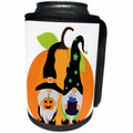 3dRose Halloween Gnomes Witch Wizard Magic Jack O Lantern... - Can Cooler Bottle Wrap (cc-371168)
