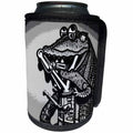 3dRose Cute Funny Alligator Playing Trumpet Music Steam Punk... - Can Cooler Bottle Wrap (cc-371663)