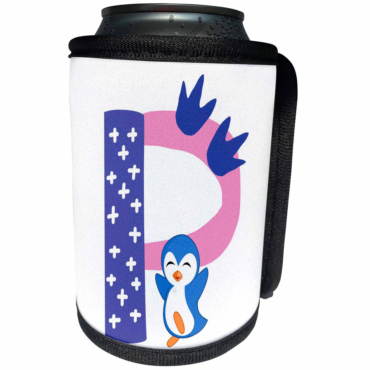 3dRose Unique Image of Letter P - Can Cooler Bottle Wrap (cc-371698)