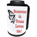 3dRose Image of a Butterfly with a Text - Can Cooler Bottle Wrap (cc-371745)