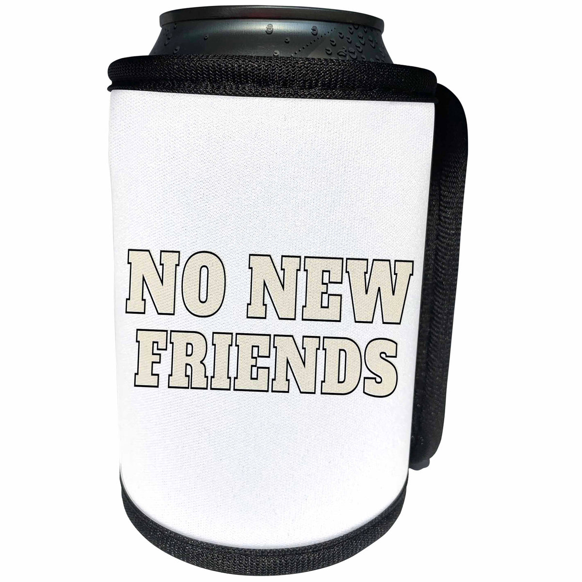 3dRose Unique Text about Friendship - Can Cooler Bottle Wrap (cc-371750)