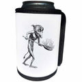 3dRose Demonic Personification Fire Fireworks And Fried Food - Can Cooler Bottle Wrap (cc-375719)